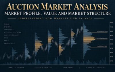 Auction Market Analysis - Market Profile, Value and Market Structure
