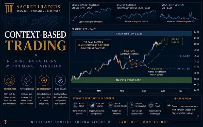 Context-Based Trading - Interpreting Patterns Within Market Structure