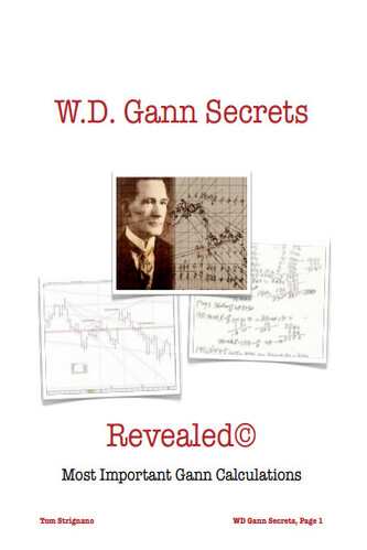 W.D. Gann Secrets Revealed Course By Tom Strignano