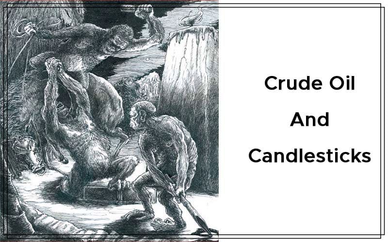 Crude Oil And Candlesticks By Gary S. Wagner Cover