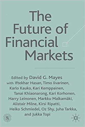 David G. Mayes - The Future of Financial Markets