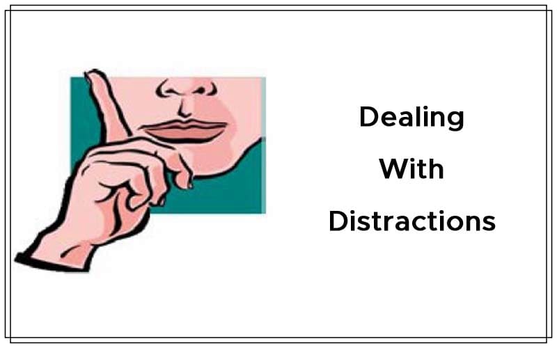 Dealing With Distractions By Adrienne Laris Toghraie Cover