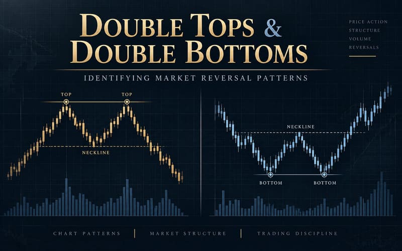 Double Top and Double Bottom Reversal Patterns