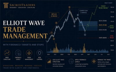 Elliott Wave Trade Management With Fibonacci Targets and Stops
