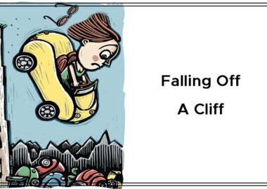 Falling Off A Cliff By Teresa Fernandez Cover