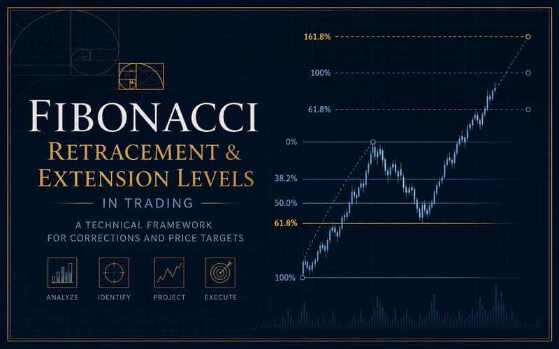 Fibonacci Retracement and Extension Levels in Trading