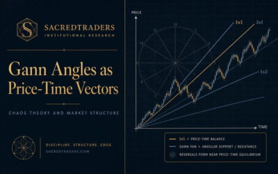 Gann Angles as Price-Time Vectors - Chaos Theory and Market Structure