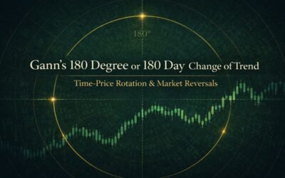 Gann’s 180 Degree or 180 Day Change of Trend Principle