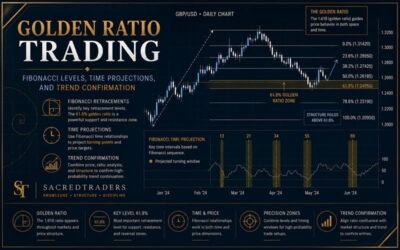 Golden Ratio Trading - Fibonacci Levels, Time Projections, and Trend Confirmation