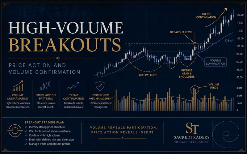 High-Volume Breakouts - Price Action and Volume Confirmation