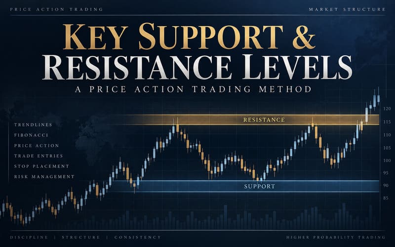 Key Support and Resistance Levels - Paul Nojin’s Trading Method