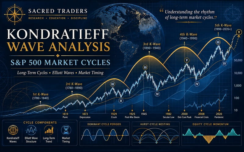 Kondratieff Wave Analysis of S&P 500 Market Cycles