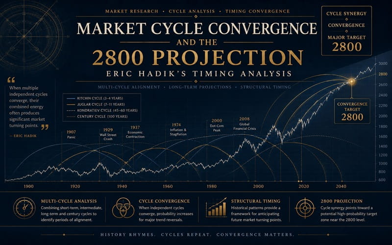 Market Cycle Convergence and the 2800 Projection - Eric Hadik’s Timing Analysis