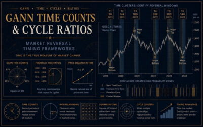 Market Timing with Gann Time Counts and Cycle Ratios