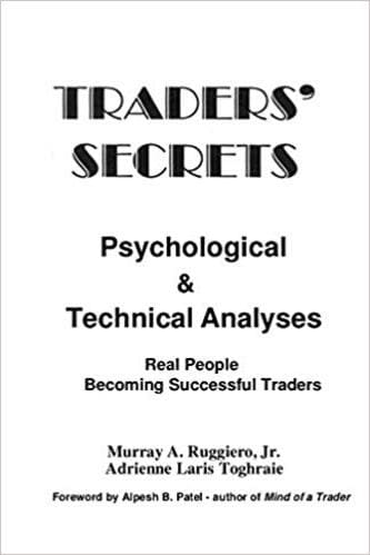 Murray A. Ruggiero, Adrienne Laris Toghraie - Traders' secrets psychological & technical analysis_ Real people becoming successful traders