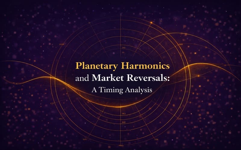 Planetary Harmonics and Market Reversals - A Timing Analysis
