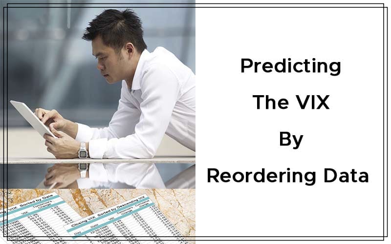 Predicting The VIX By Reordering Data By Stephen Butts Cover