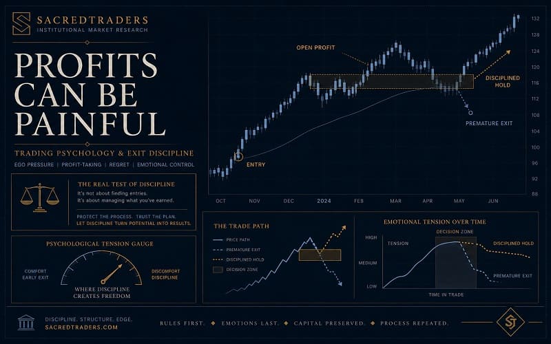 Profits Can Be Painful - Trading Psychology and Exit Discipline
