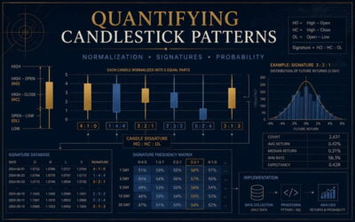 Quantifying Candlestick Patterns for Statistical Analysis