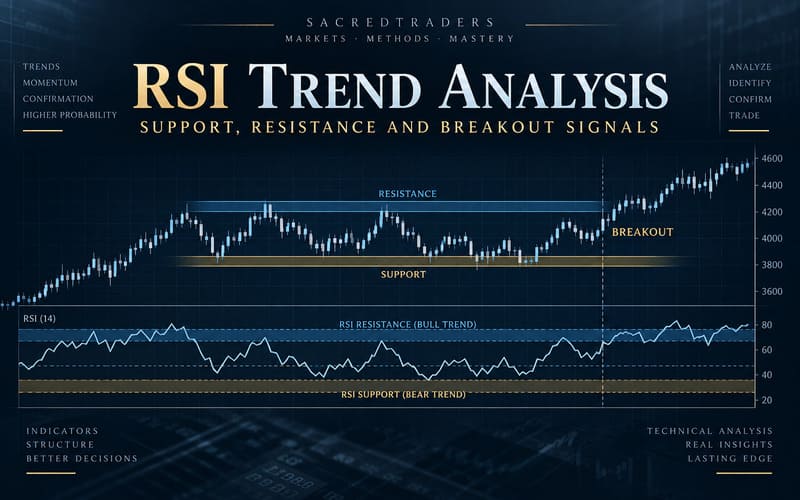 RSI Support and Resistance Levels for Trend Analysis