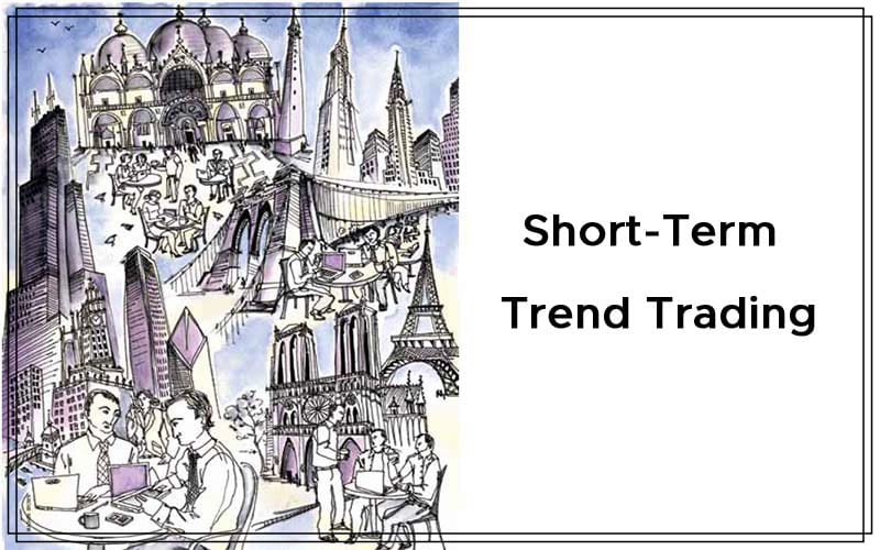 Short-Term Trend Trading By Russell Rhoads Cover
