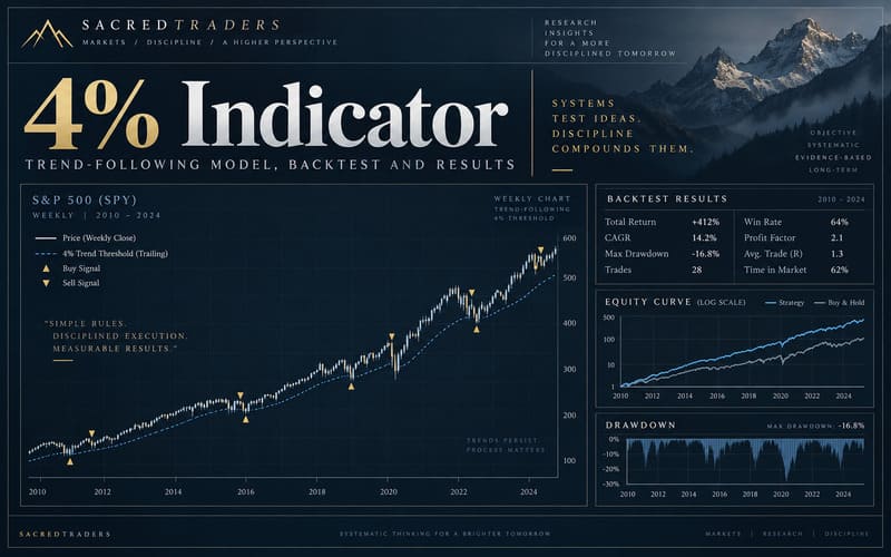Testing the 4 Indicator as a Trend-Following System