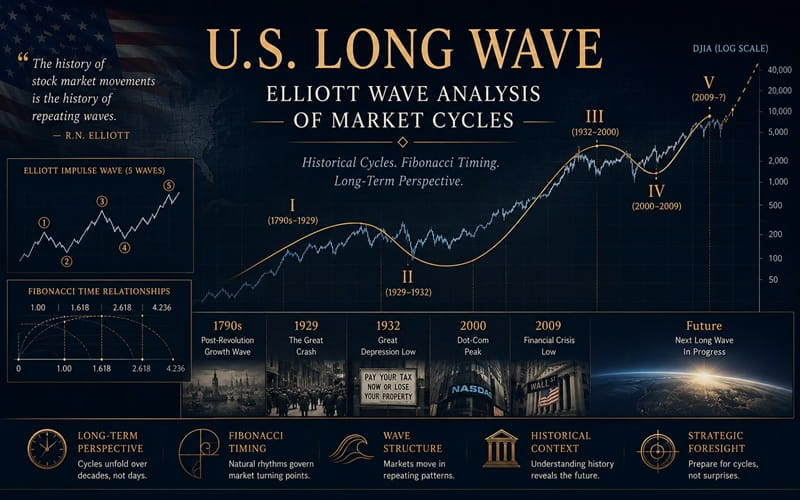 The U.S. Long Wave - Elliott Wave Analysis of Stock Market Cycles