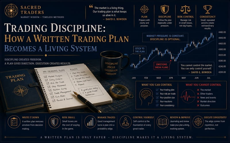 Trading Discipline How a Written Trading Plan Becomes a Living System