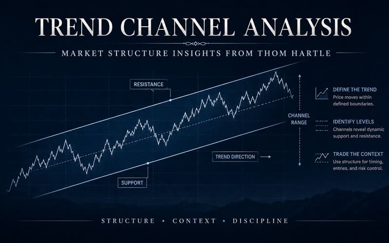 Trend Channel Analysis - Market Structure Insights from Thom Hartle