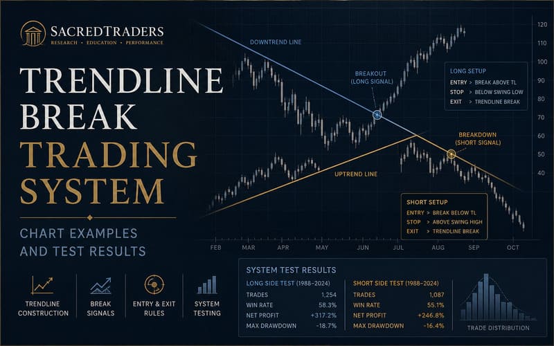 Trendline Break Trading System - Examples and Test Results