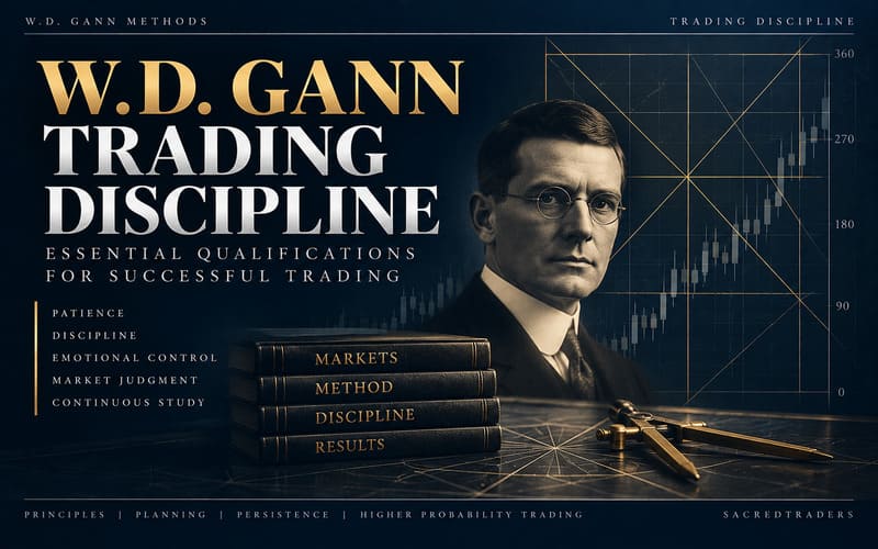 W. D. Gann’s Principles of Trading Psychology and Discipline