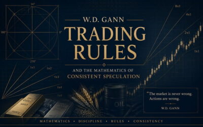 W.D. Gann Trading Rules and the Mathematics of Consistent Speculation
