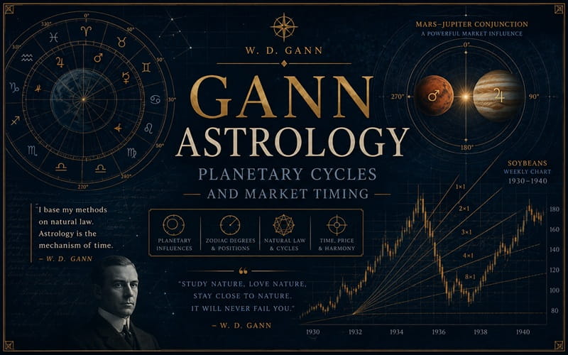W.D. Gann’s Use of Astrology in Market Forecasting
