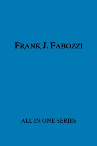 All Frank J. Fabozzi Books