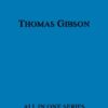 All Thomas Gibson Books